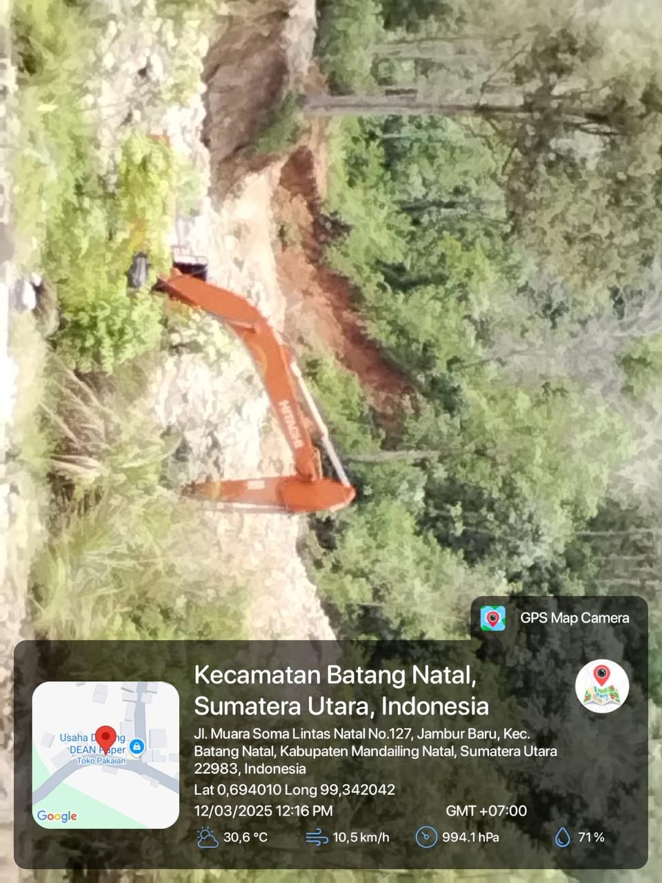 Lagi, PETI Marak Di Desa Jambur Baru kecamatan Batang Natal