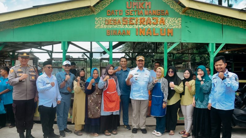Bupati Baharuddin Siagian Tinjau Desa Binaan PT Inalum