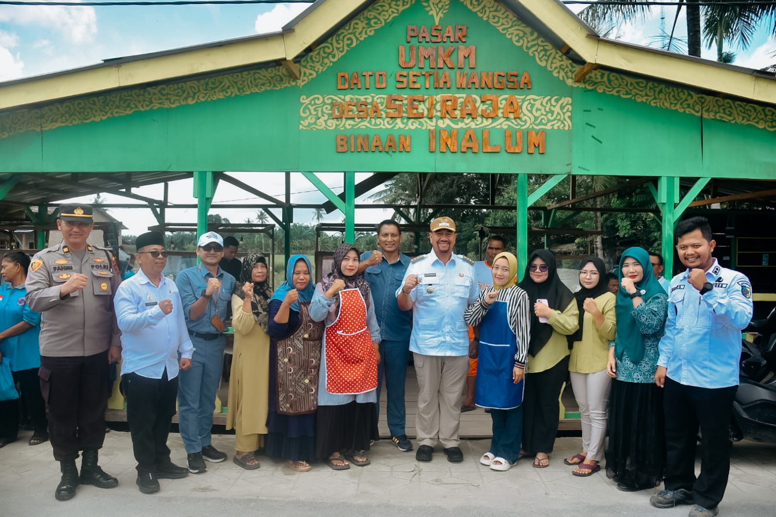 Bupati Baharuddin Siagian Tinjau Desa Binaan PT Inalum