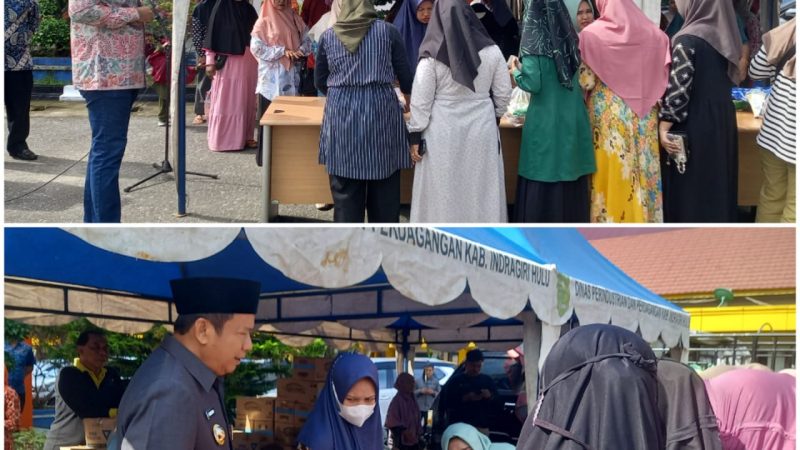 Bantu Masyarakat Kurang Mampu, Bupati dan Wabup Programkan  Gerakan Pangan Murah