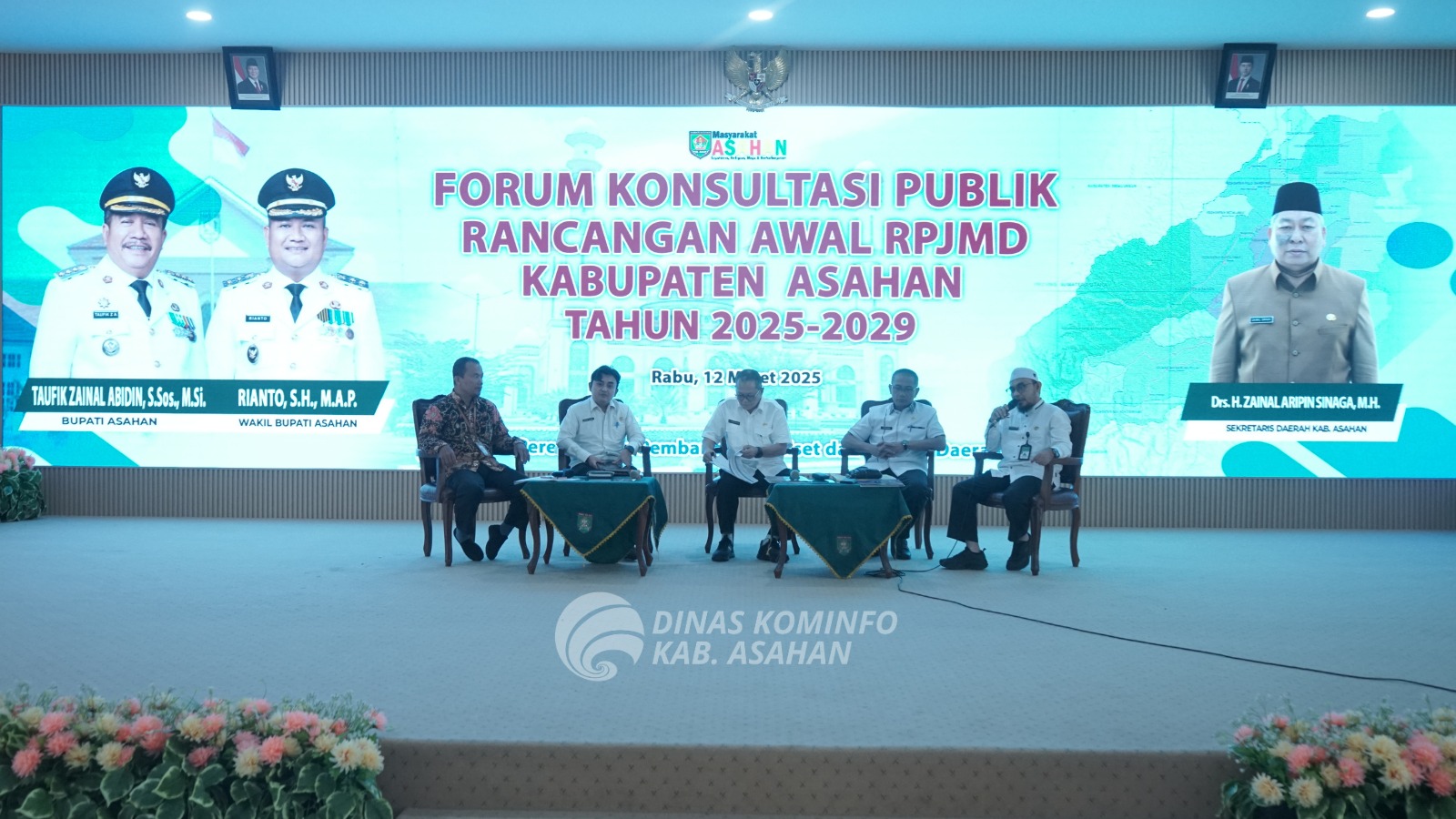 Bupati Asahan Buka Forum Konsultasi Publik Rancangan Awal RPJMD Kabupaten Asahan Tahun 2025-2029