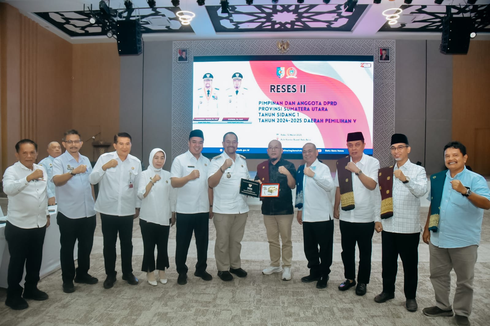 Bupati Baharuddin Siagian Terima Reses II Pimpinan dan Anggota DPRD Provsu Dapil V
