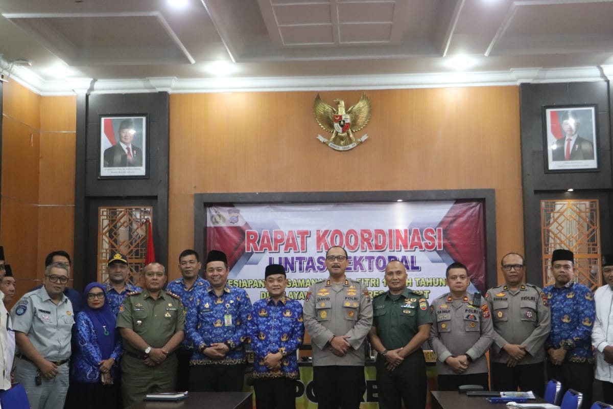 Polres Langkat Gelar Rapat Ko’ordinasi Operasi Ketupat Toba 2025