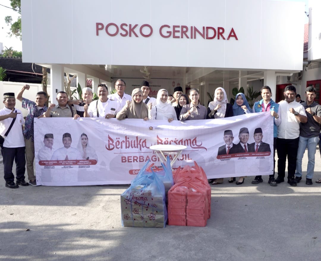 Bahagia Bersama Gerindra Sumut: Berkah Ramadhan dalam Berbagi Takjil