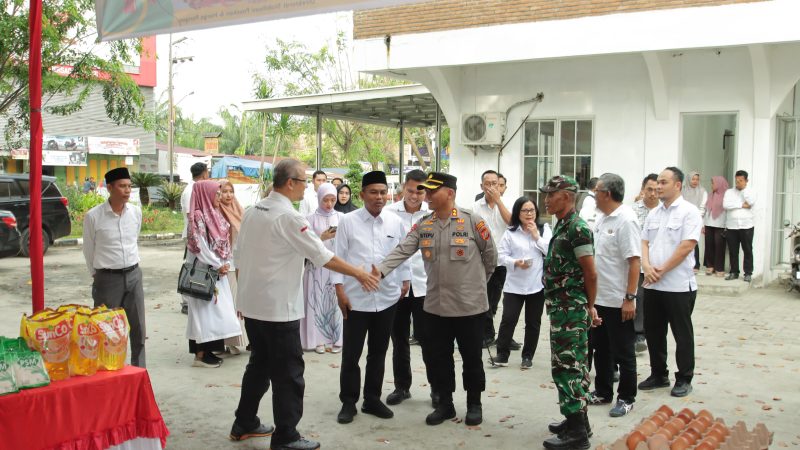 Pastikan Harga Stabil Jelang Idul Fitri, Kapolres Sergai Tinjau Gerakan Pangan Murah