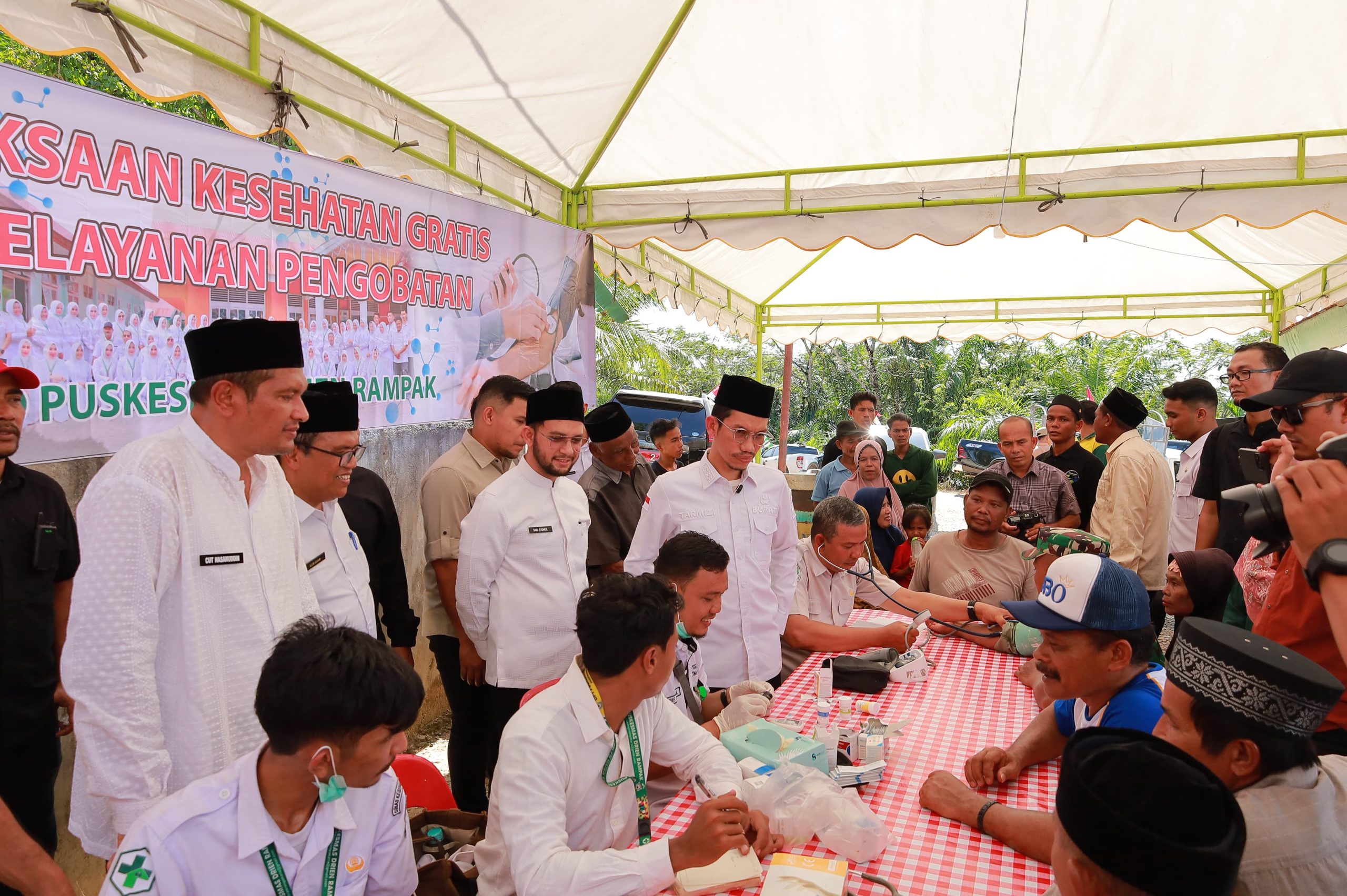 Bupati Aceh Barat, Tarmizi, SP, MM, Bersama Wakil Bupati Said Fadheil, SH, Melakukan Kunjungan Kerja dan Silaturahmi sekaligus Safari Ramadhan