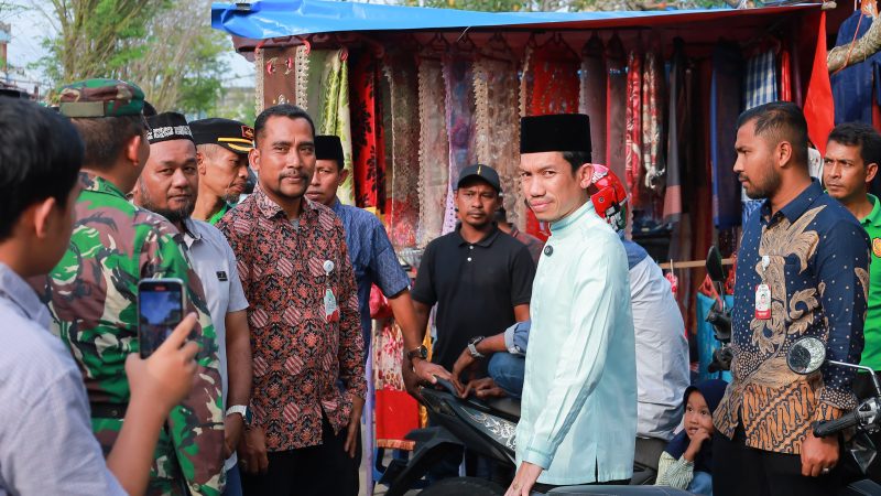 Bupati Aceh Barat Turun Langsung Tinjau Aktifitas Pedagang di Jalan Nasional Meulaboh 