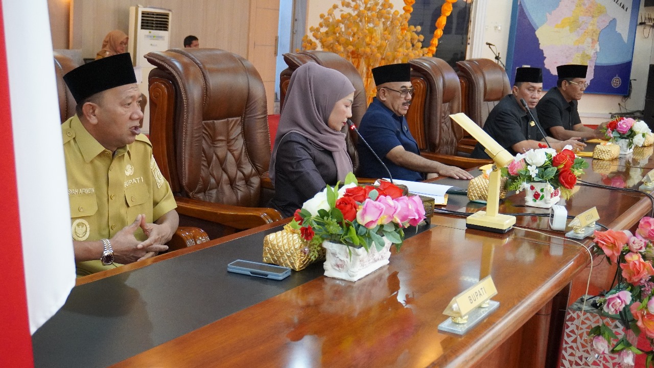 DPRD Langkat Gelar Rapat Paripurna Penyampaian LKPJ Bupati Tahun 2024