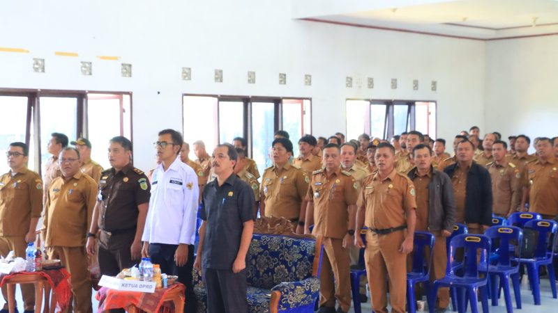 Dihadiri Wakil Bupati, Kejari Samosir Launching dan Sosialisasikan Aplikasi JAGA DESA.