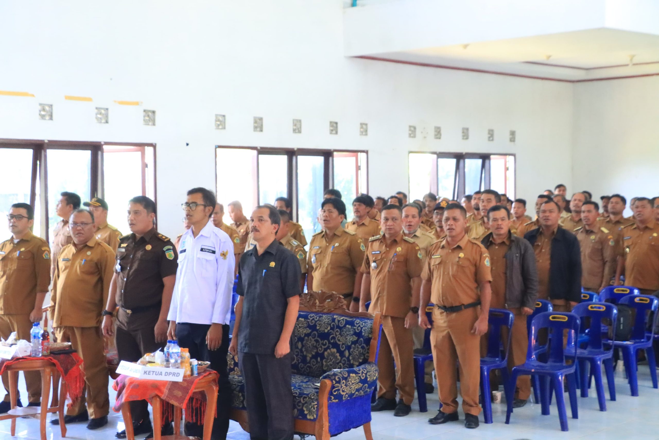 Dihadiri Wakil Bupati, Kejari Samosir Launching dan Sosialisasikan Aplikasi JAGA DESA.