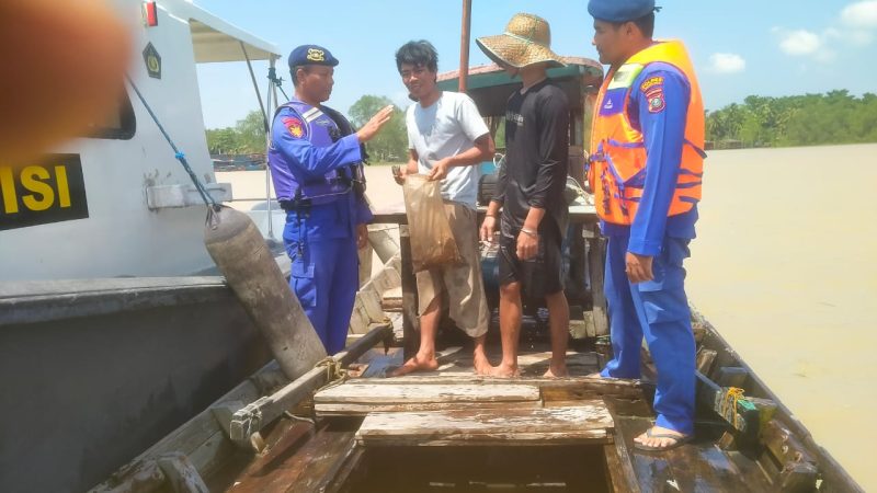Polairud Polres Tanjung Balai Gencarkan Patroli Perairan Cegah Narkoba Dan Ballpress