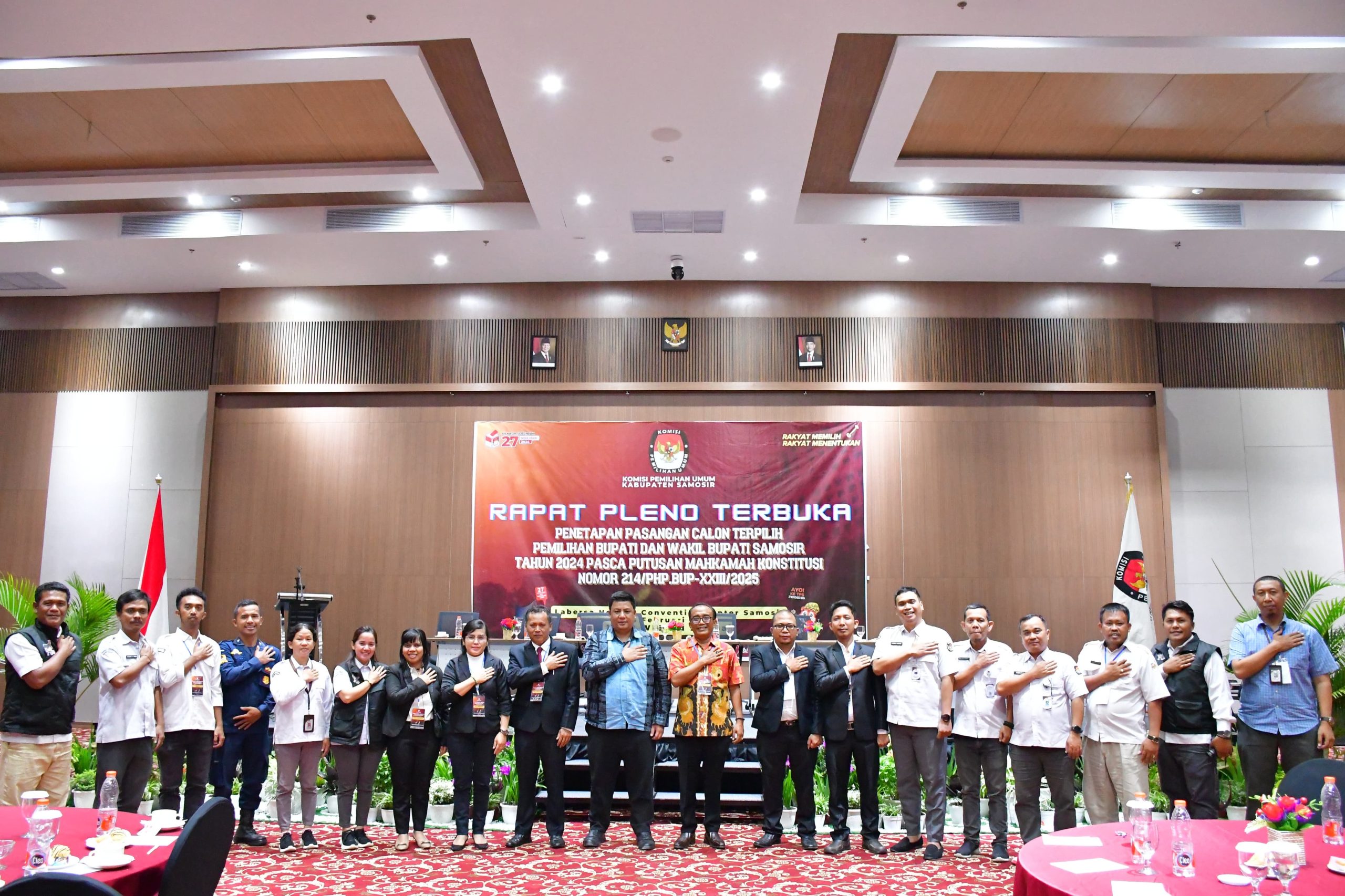 Pasca Putusan Mk, Kpu Tetapkan Vandiko-ariston Sebagai Bupati Terpilih Periode 2025-2030