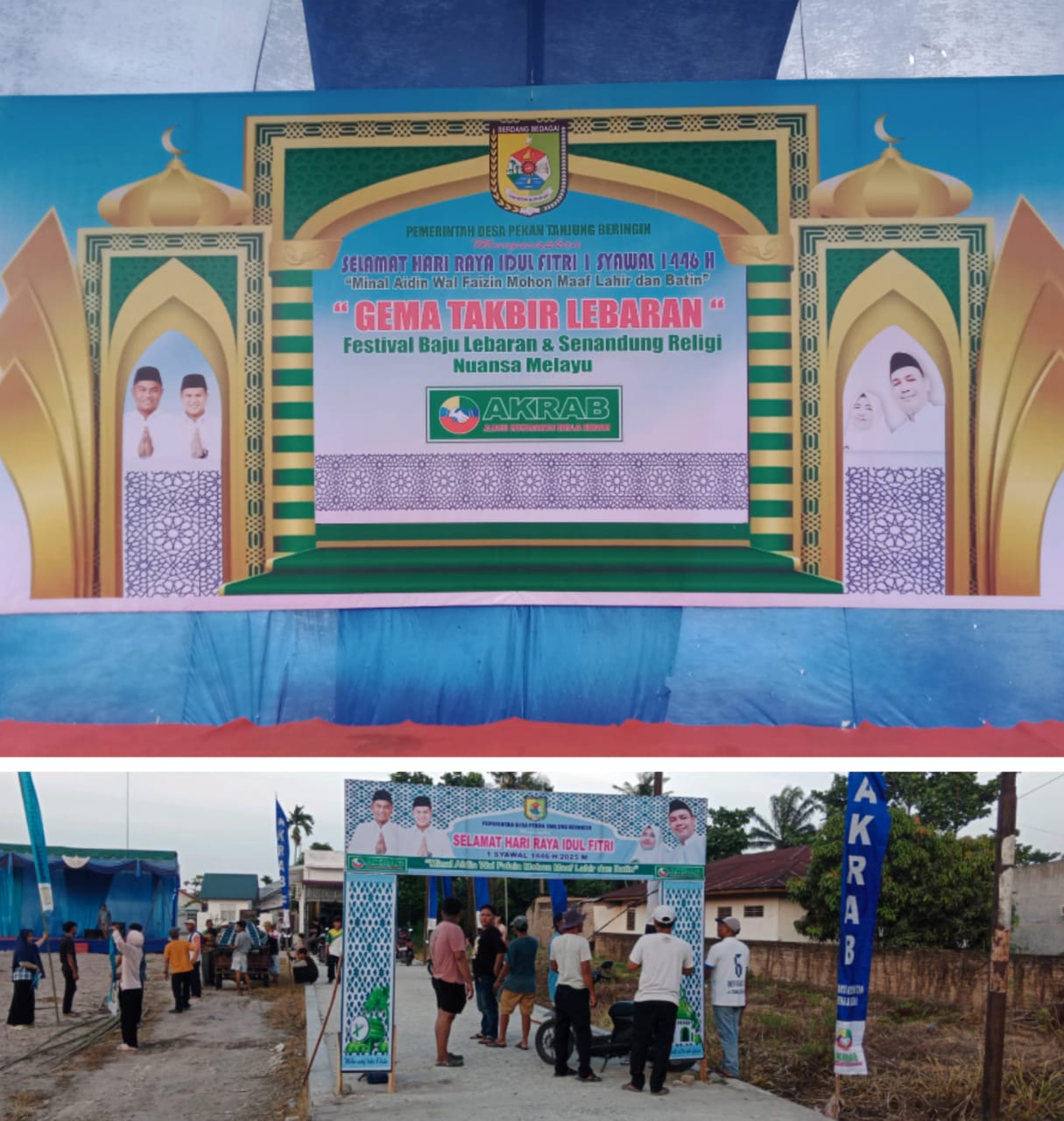 Persiapan Gema Takbir Lebaran Idul Fitri 2025, Pemdes Petaring Gelar Festival Religi