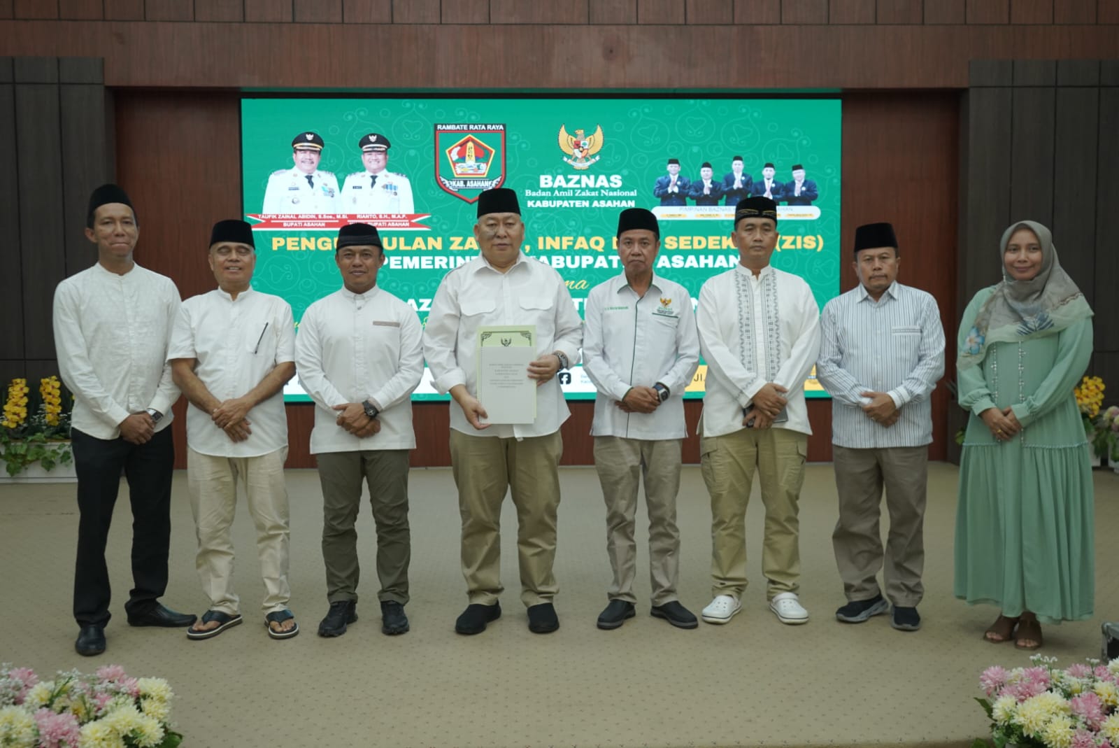 Pengumpulan Zakat, Infaq dan Shodaqoh (ZIS) Tahun 1446 H/2025 M Pemerintah Kabupaten Asahan
