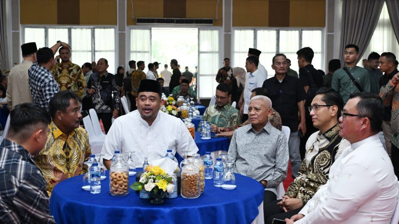 Halalbihalal dengan Seluruh Kepala Daerah,  Gubernur Sumut Bobby Nasution Sebut sebagai Semangat Kolaborasi