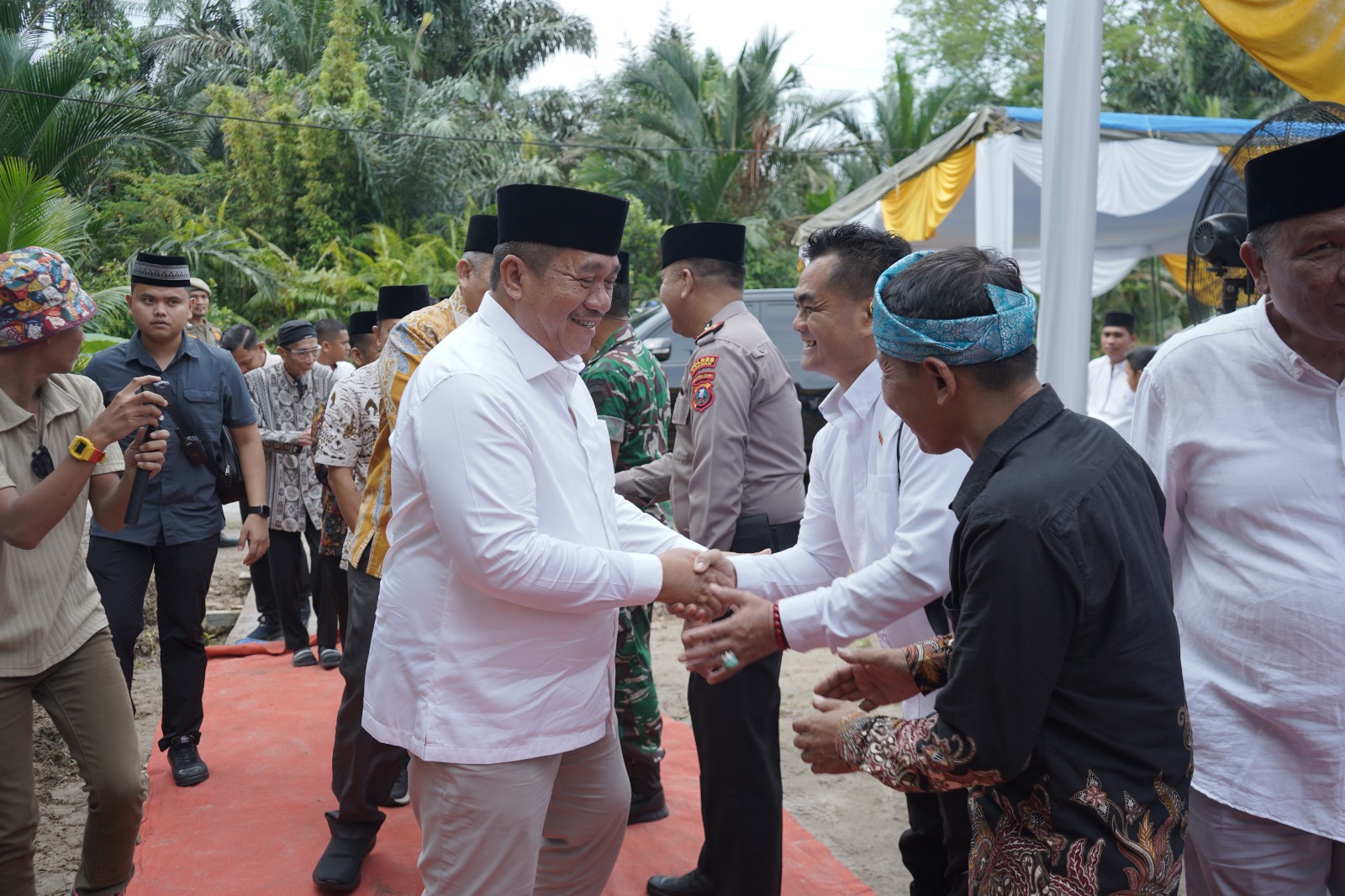 Bupati Asahan Meresmikan Replika Rumah Besar Tuan Syech Silau