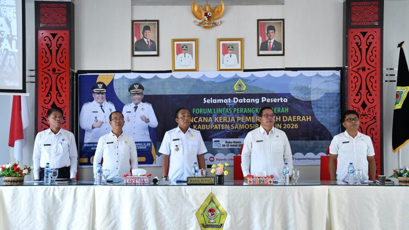 Susun RKPD 2026, Pemkab. Samosir Gelar Forum Lintas Perangkat Daerah