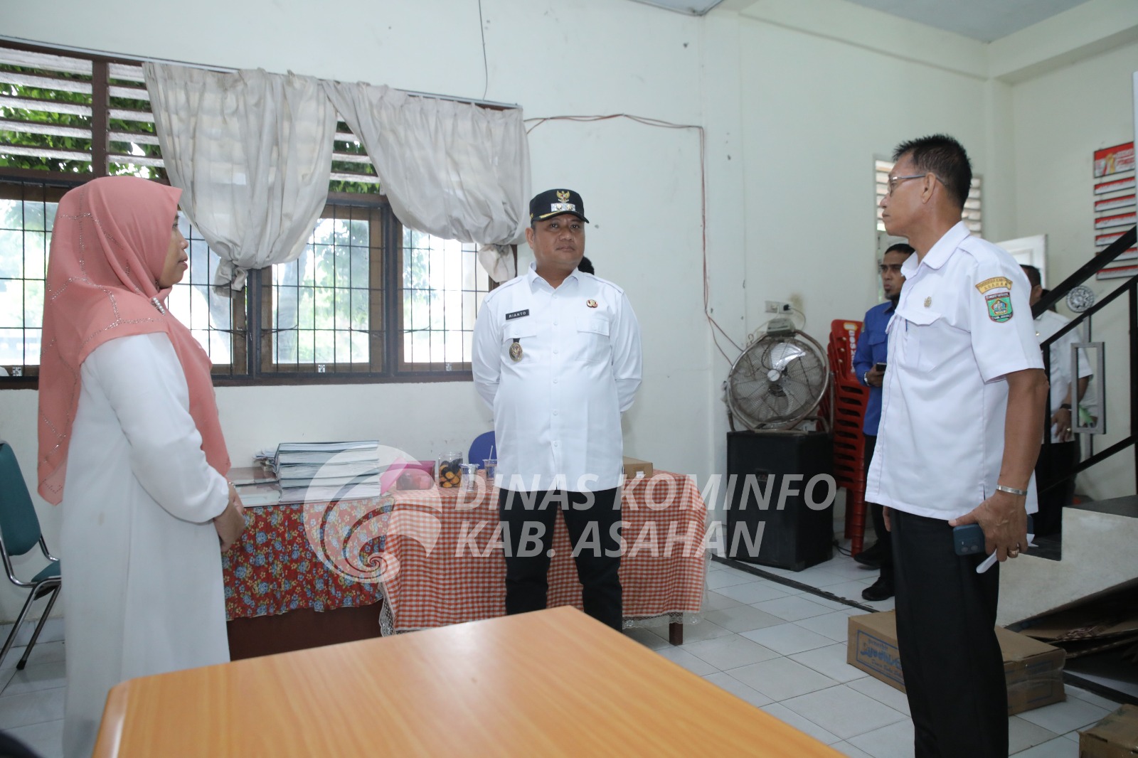 Tingkatkan disiplin, Wabup Asahan Sidak Kantor OPD, Kantor Camat dan Puskesmas