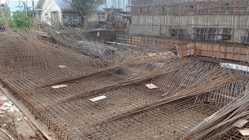 Terkait Pemberitaan Pembangunan Uprating Sunggal Tirtanadi Manager Proyek : Tidak Benar Roboh itu Besinya Jatuh Karena Belum Dicor