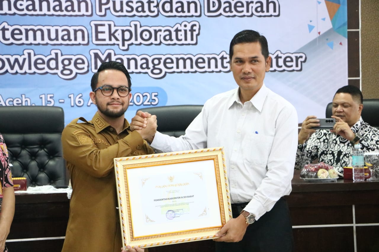 Pemkab Aceh Barat Raih 3 Besar Terbaik se-Aceh