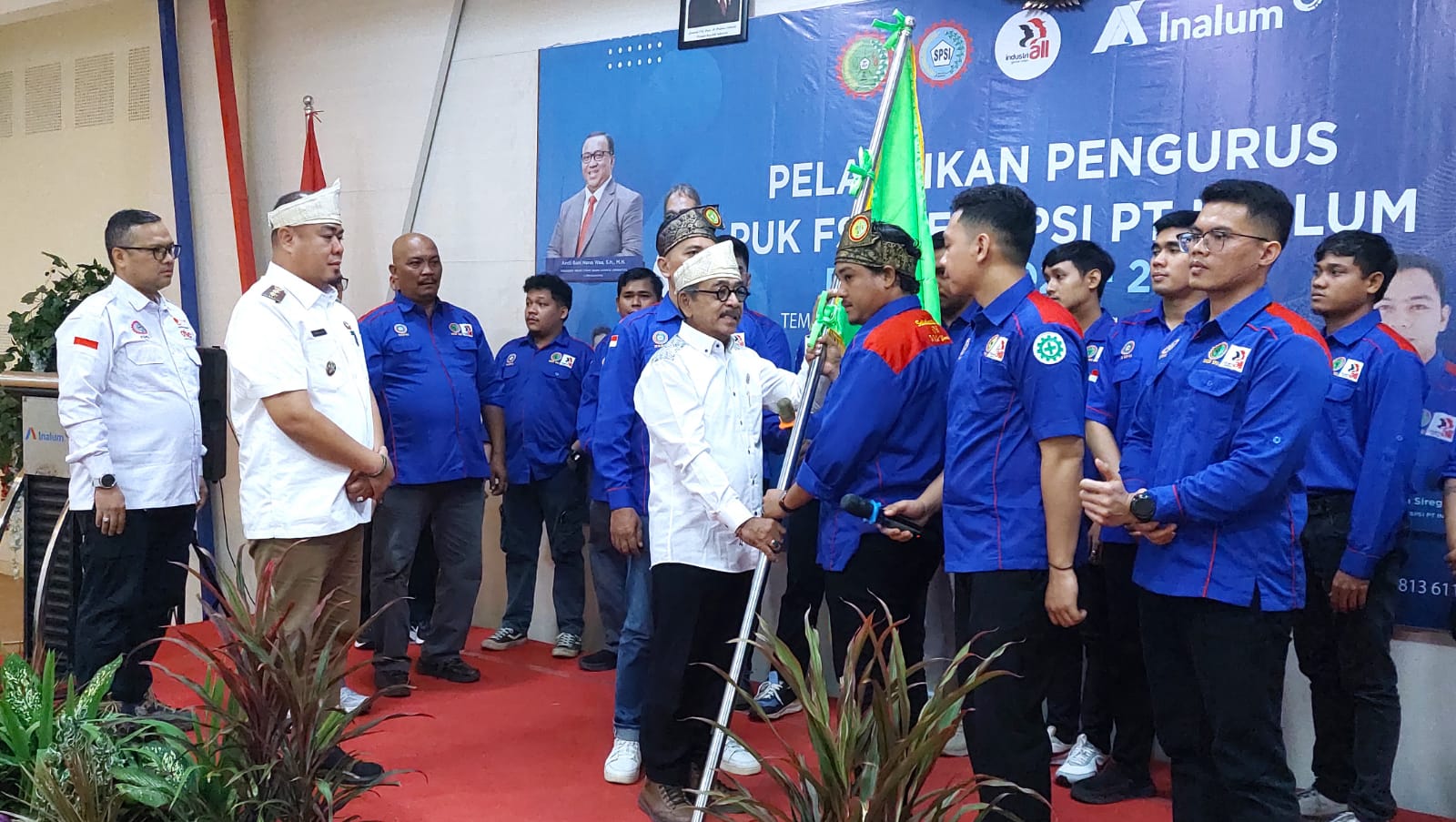 Wakil Bupati Batu Bara Hadiri Pelantikan Serikat Pekerja, Dukung Kesejahteraan Pekerja