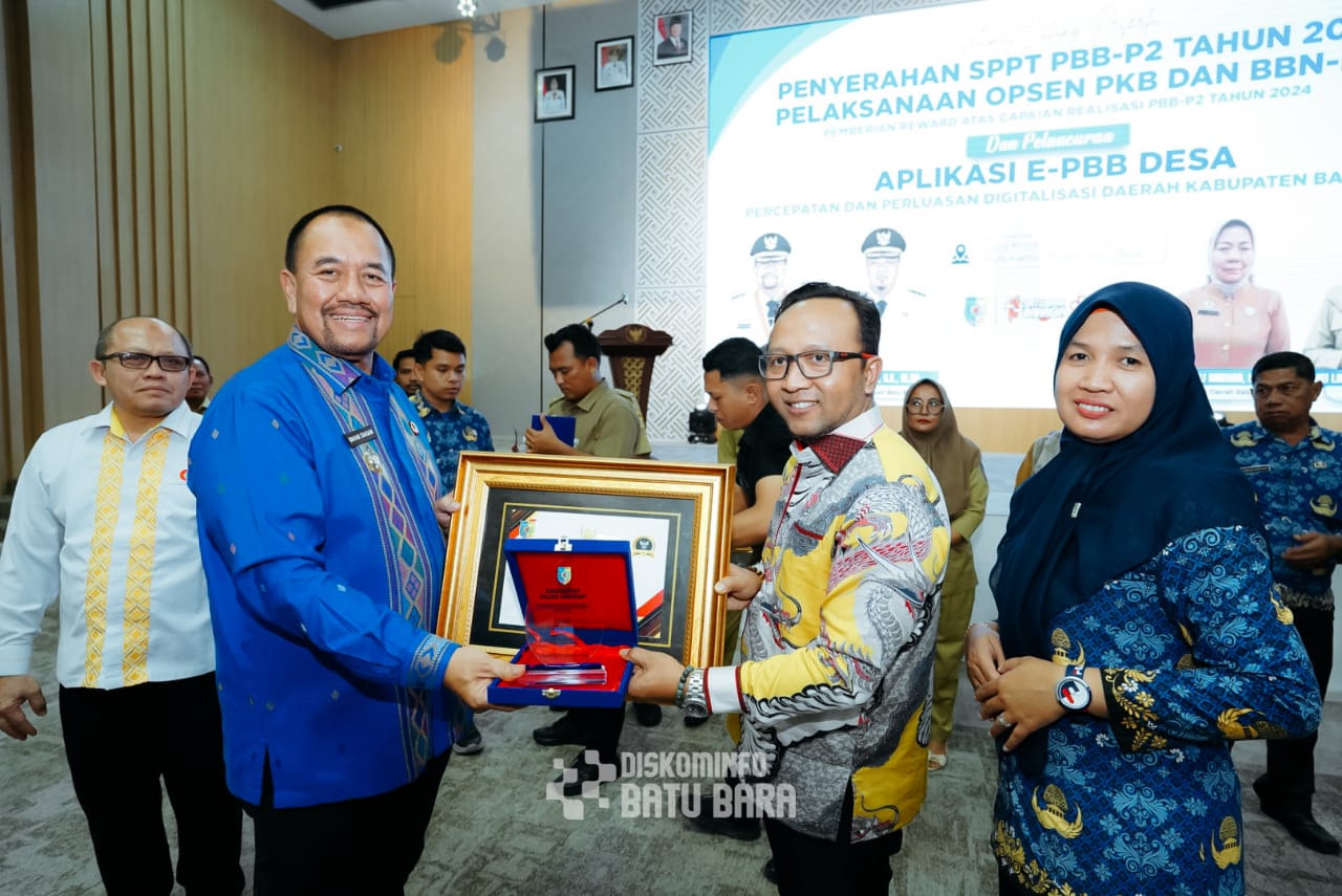 Bupati Baharuddin Siagian Launching Aplikasi E- PBB, Dukung Peningkatan PAD