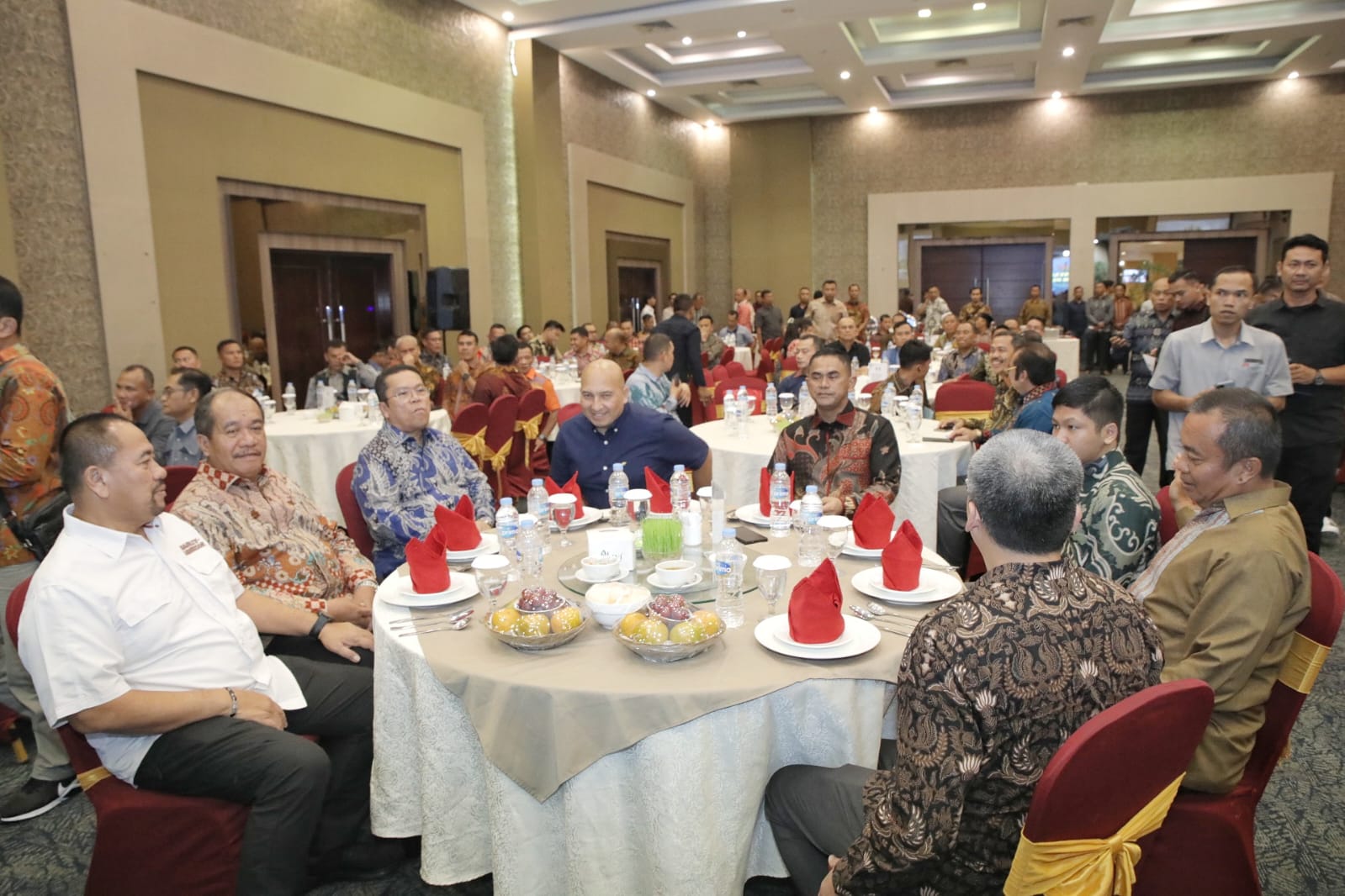 Penuh Keakraban, Bupati Asahan Hadiri Malam Penyambutan Komandan Korem 022/Pantai Timur