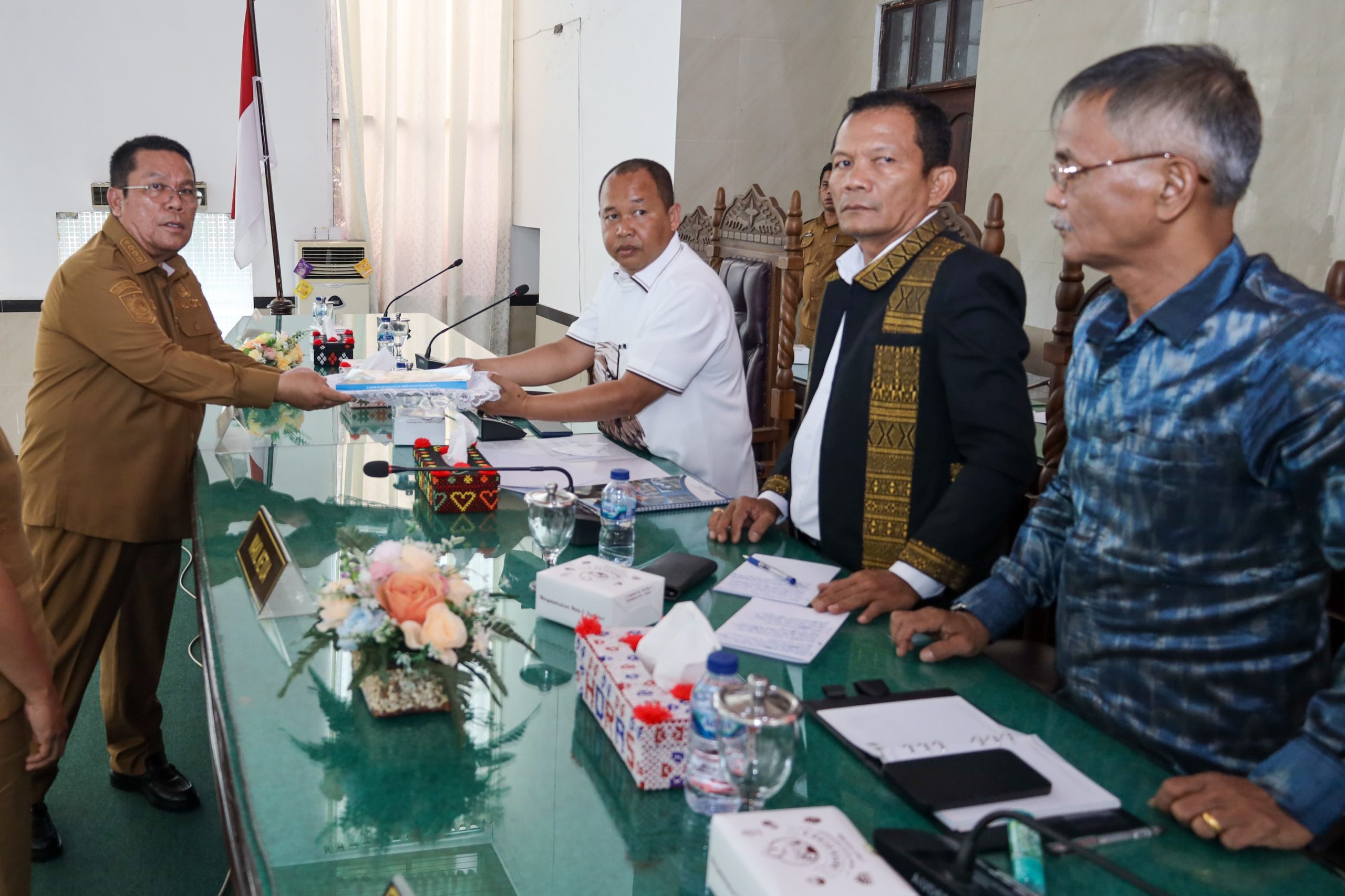 Wali Kota Wesly Pematangsiantar Serahkan Laporan Keterangan Pertanggungjawaban (LKPj) Wali Kota Tahun Anggaran (TA) 2024