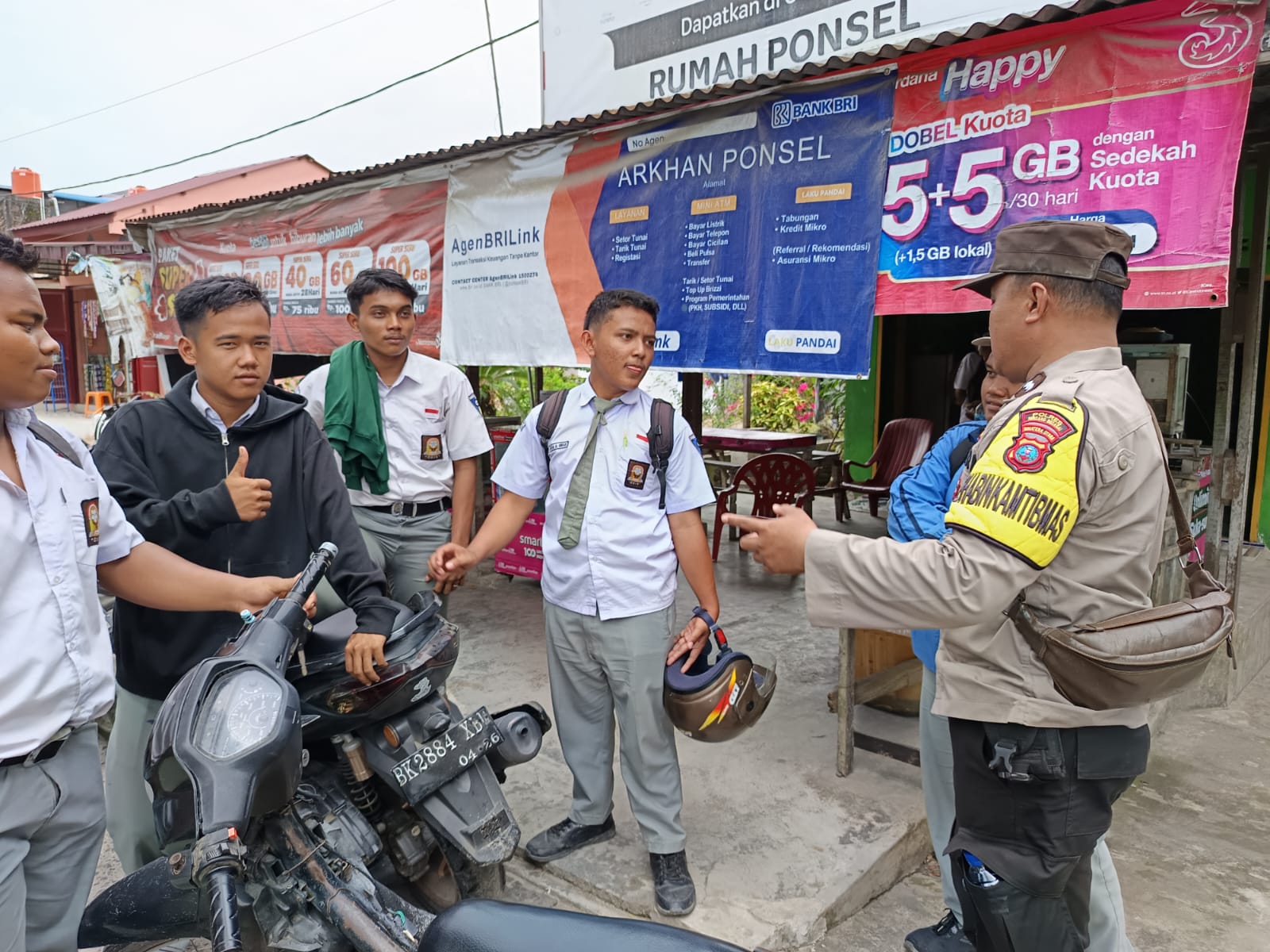 Paska Ujian Akhir Sekolah, Polres Sergai Patroli dan Razia Konvoi Pelajar