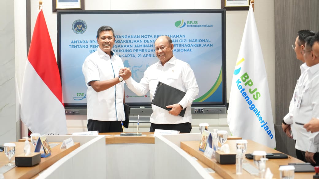 Dukung Program Pemerintah, BPJS Ketenagakerjaan dan BGN Sepakat Lindungi Seluruh Pekerja Di Ekosistem MBG