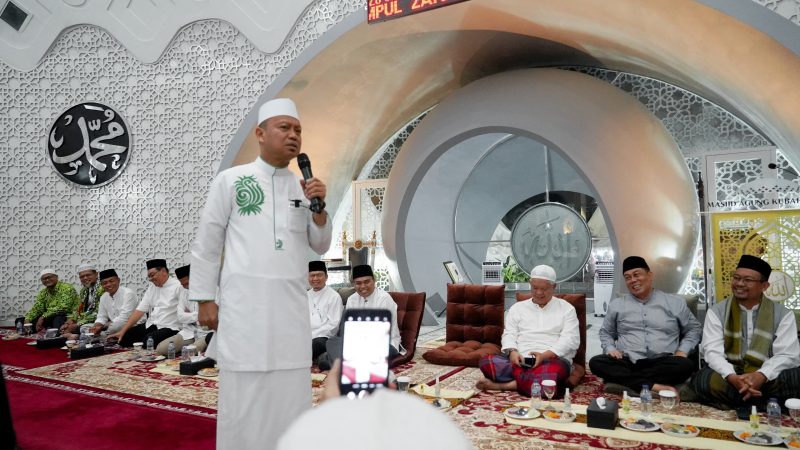 Pj Walikota Menghadiri Pembukaan Acara Bekisah Yang Ke-5 Di Masjid Agung Kubah Timah