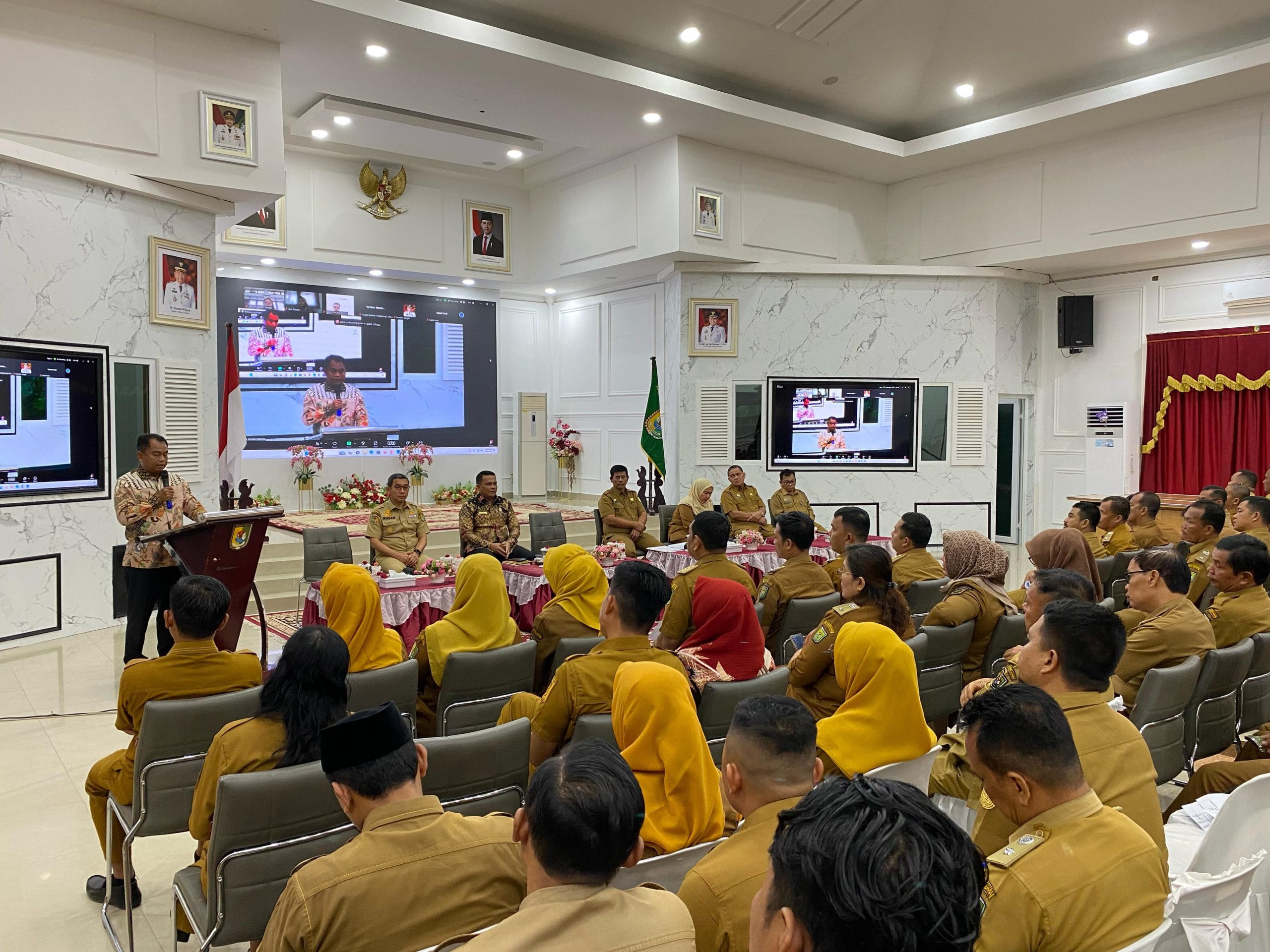 Bupati Sergai Buka Sosialisasi Pembentukan Koperasi Desa/Kelurahan Merah Putih