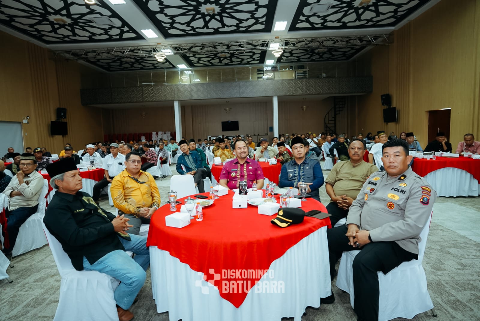 Bupati Baharuddin Siagian Hadiri Halal Bihalal, Gemkara Sahabat dari Dulu sampai Sekarang