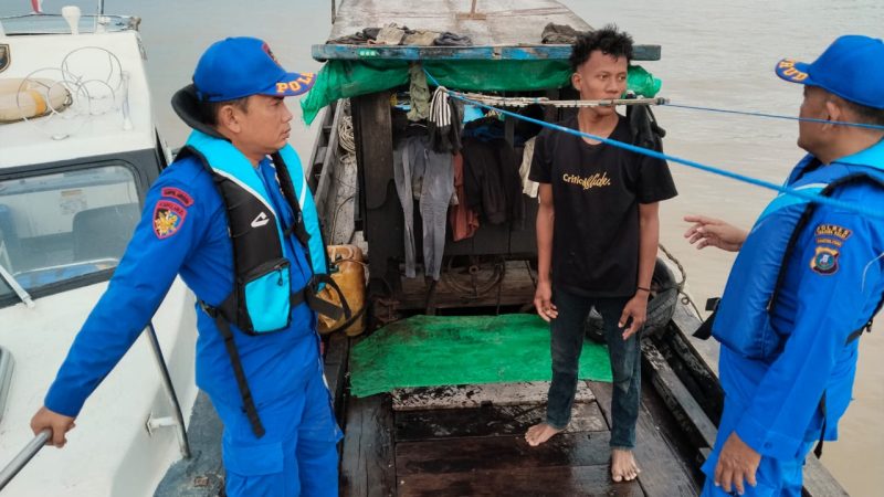 Sat Pol Airud Polres Tanjung Balai Rutin Monitoring Keluar Masuk Kapal