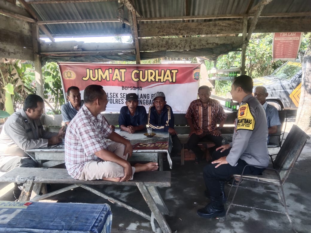 Polsek Sei Tualang Raso Tampung Aspirasi Warga Untuk Wujudkan Kamtibmas Kondusif