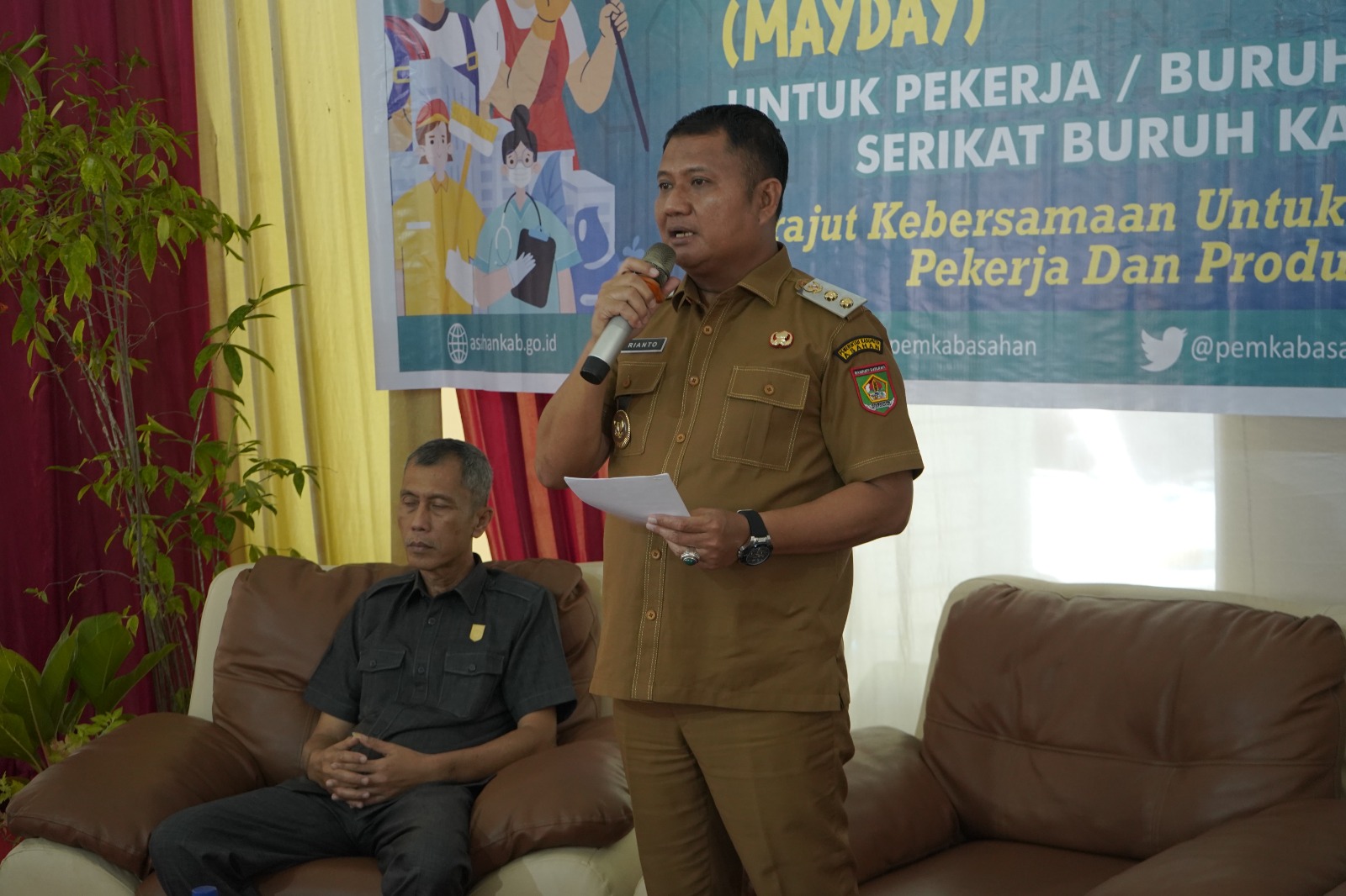 Bupati Asahan Hadiri Rapat Koordinasi Teknis Perumahan Perdesaan