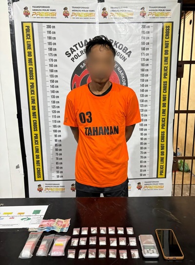 Polres Simalungun Tangkap Diduga Bandar Sabu, 32,75 Gram Sabu, Telah Diamankan