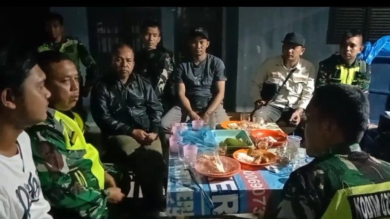 Antisipasi Aksi Gemot dan Peredaran Narkoba, Danramil 01/Sgl Pimpin Sweeping ke Sejumlah Lokasi Rawan