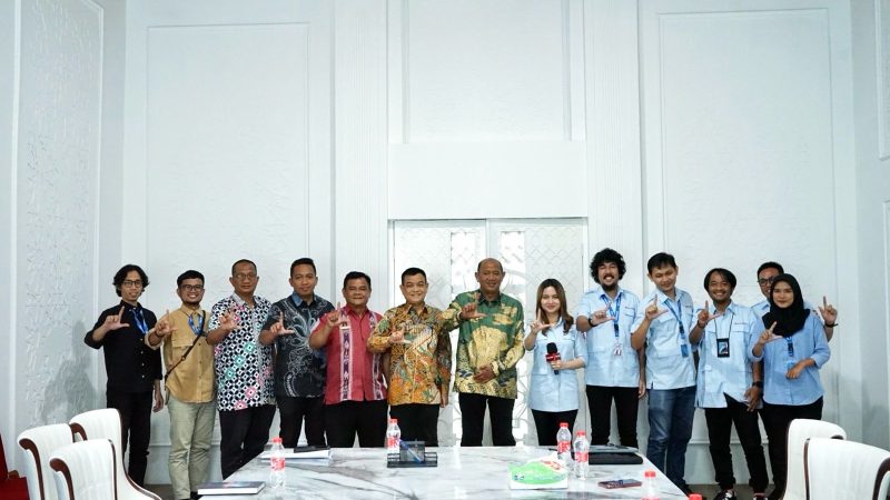 Bupati Langkat Ondim Sambut Garuda TV, Perkuat Sinergi Informasi Pembangunan