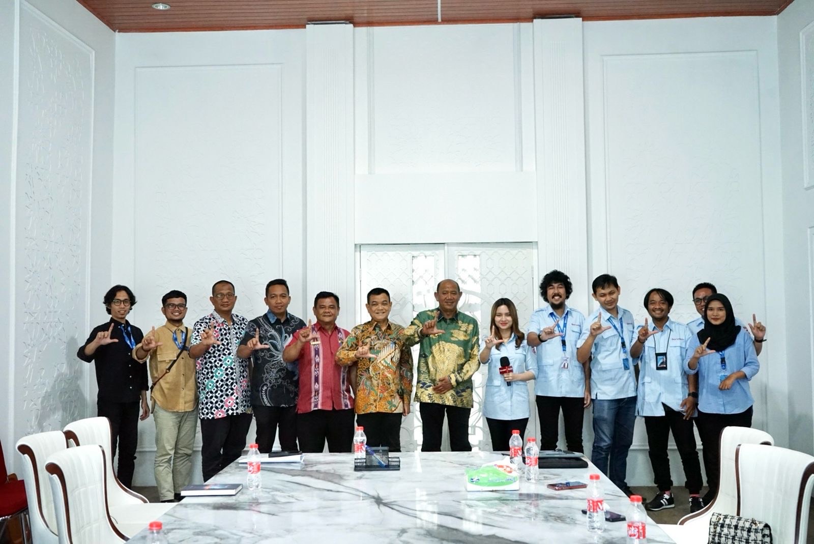 Bupati Langkat Ondim Sambut Garuda TV, Perkuat Sinergi Informasi Pembangunan