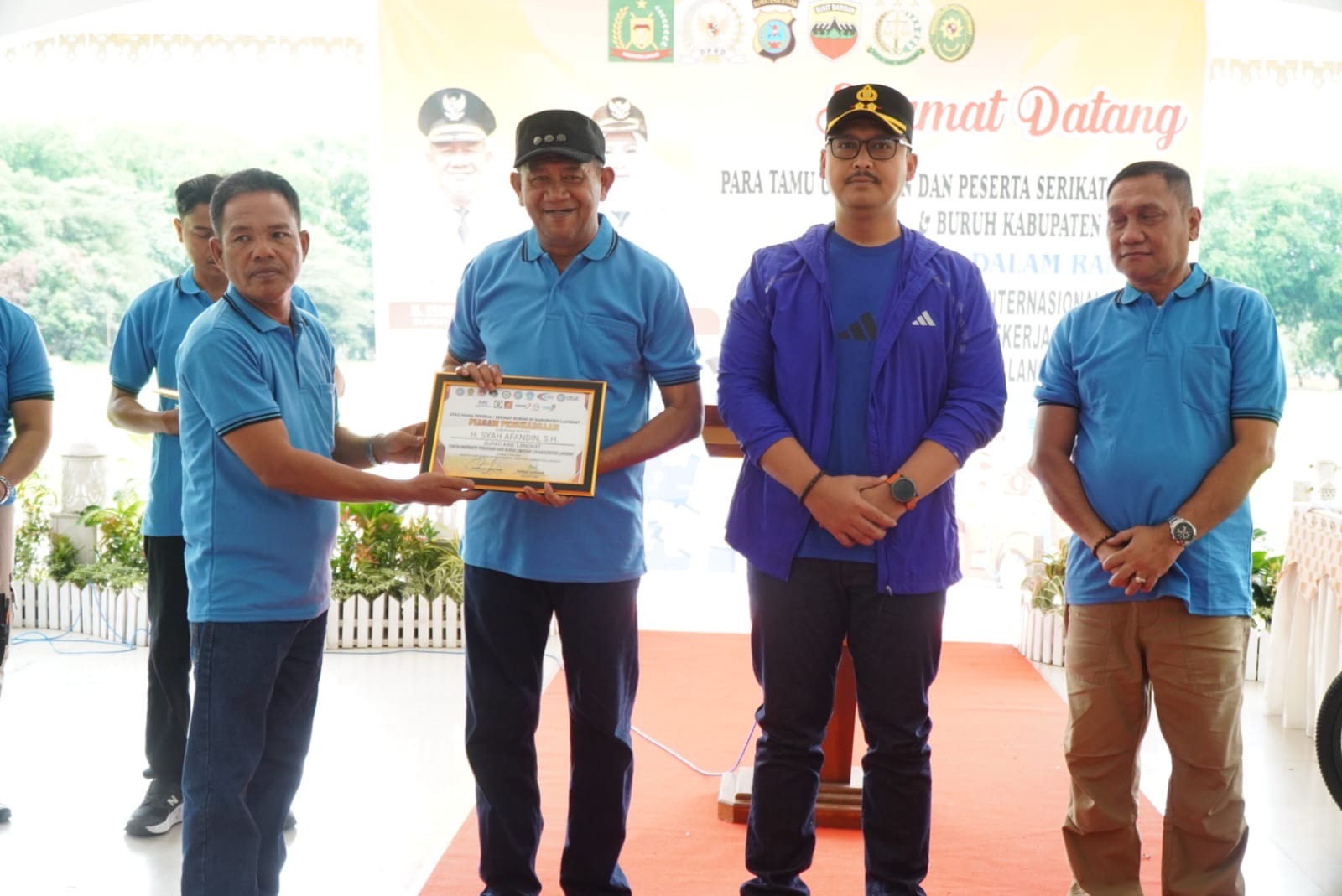 May Day di Langkat Meriah dan Kondusif, Bupati Langkat Syah Afandin Apresiasi Kaum Buruh