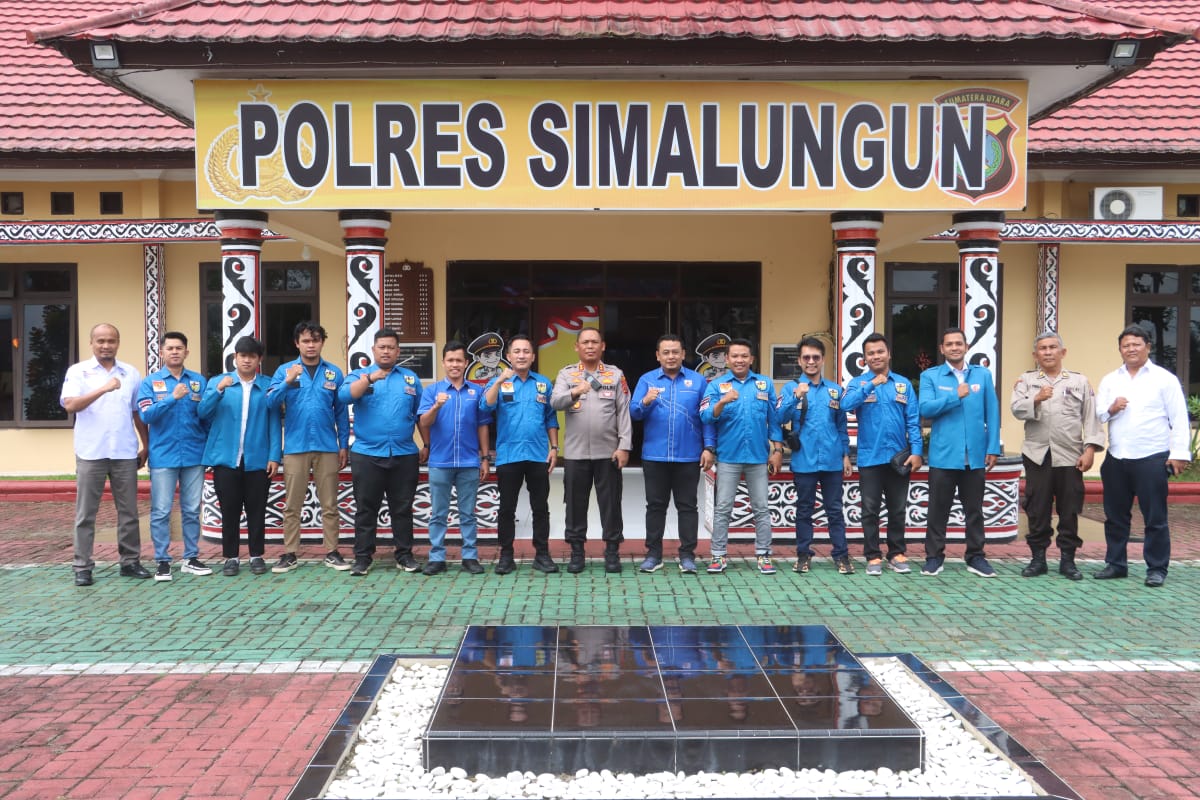KNPI Kab. Simalungun Siap Mendukung Program-Program Kapolres Simalungun