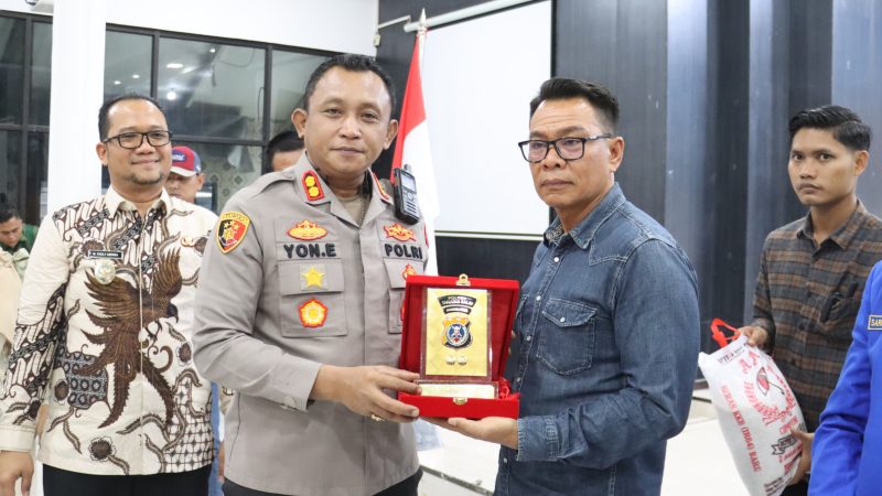 Peringatan May Day Kapolres Tanjungbalai Hadiri Ramah Tamah Serikat Buruh 2025