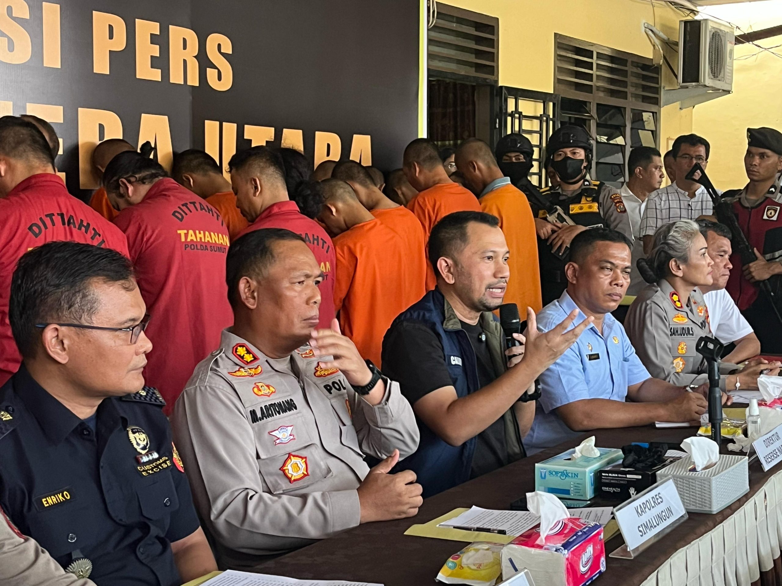 Polda Sumut Berhasil Ungkap Sindikat Ekstasi di Studio 21, Libatkan Residivis dan Manajer Hiburan Malam