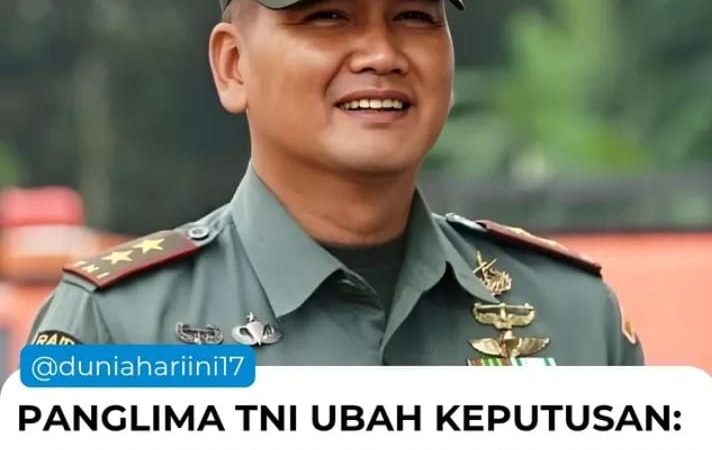 Letjen Kunto Arief Wibowo Batal Dicopot Ini Tanggapan Pengamat