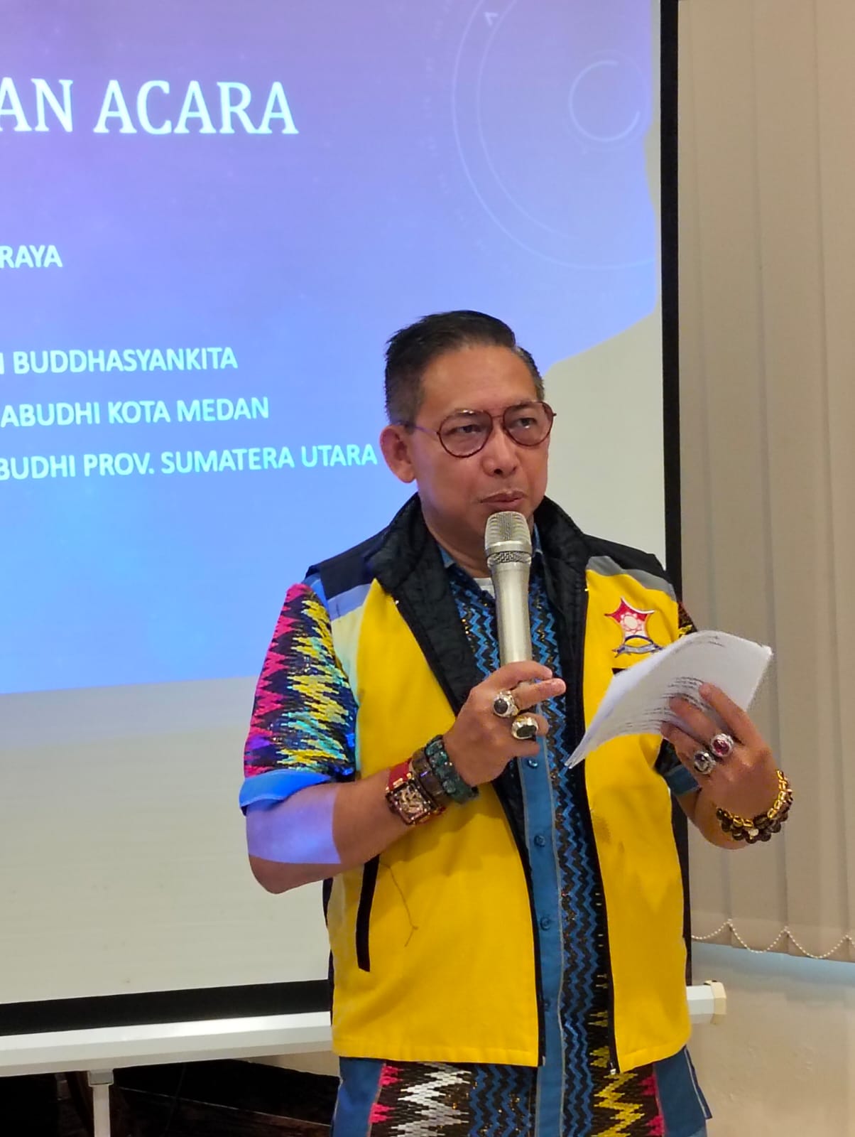 Ketua Permabudhi Sumut Buka Kegiatan Kursus Dasar Buddha Dhamma (KDBD) Tahun 2025