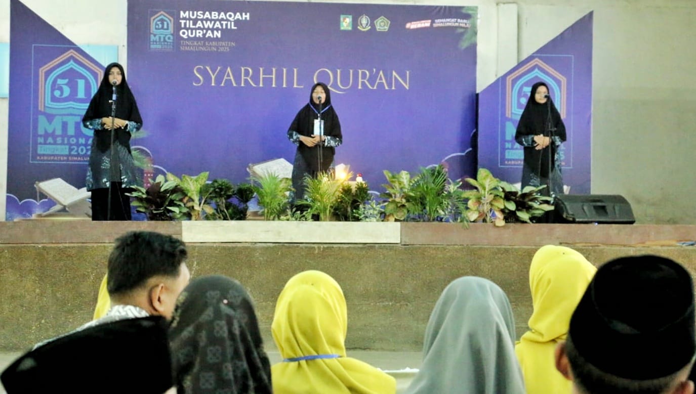 Sebanyak 753 Peserta Ikuti MTQN Ke 51 Tingkat Kabupaten Simalungun