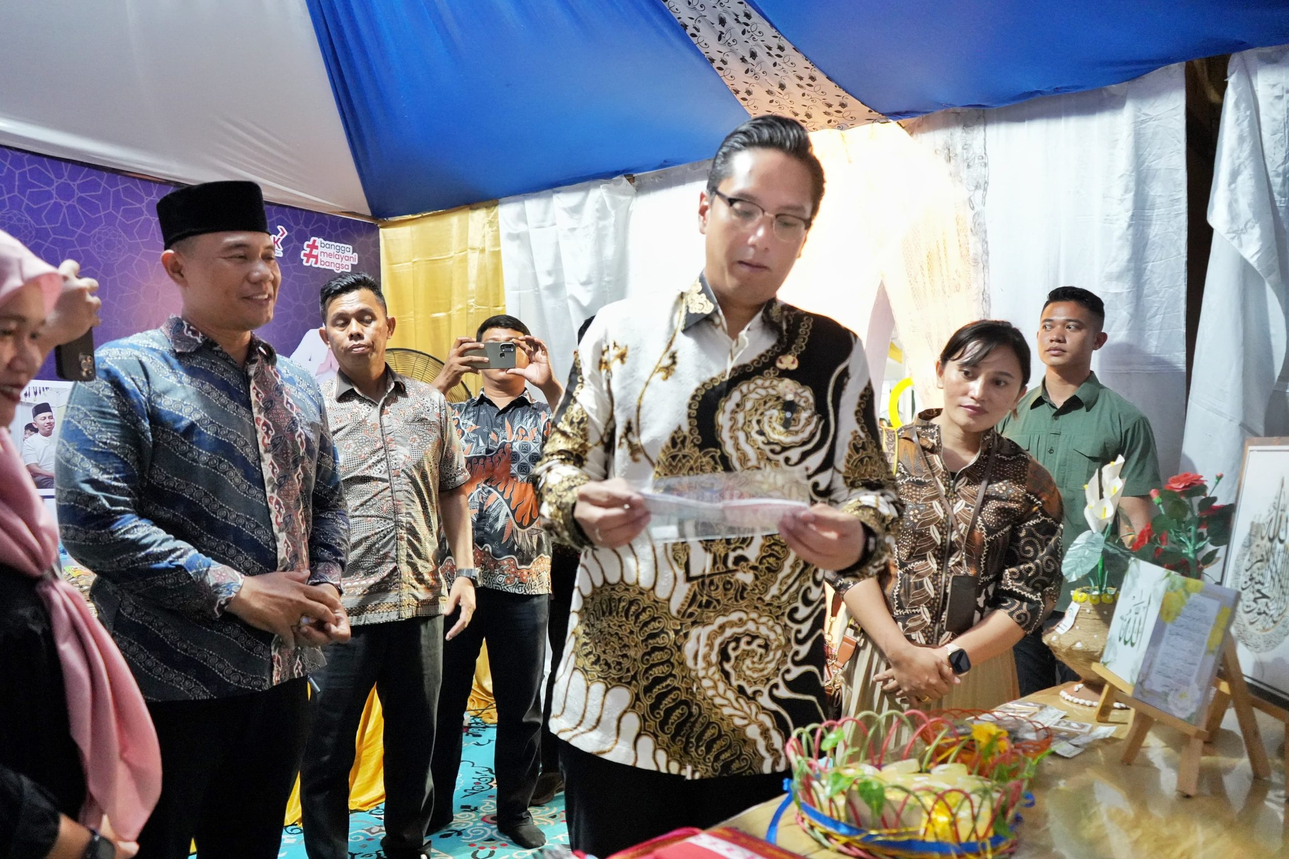 Jadi Saksi Nikah di Lokasi MTQ, Rico Waas: Jadilah Keluarga Sakinah, Mawaddah, Warahmah