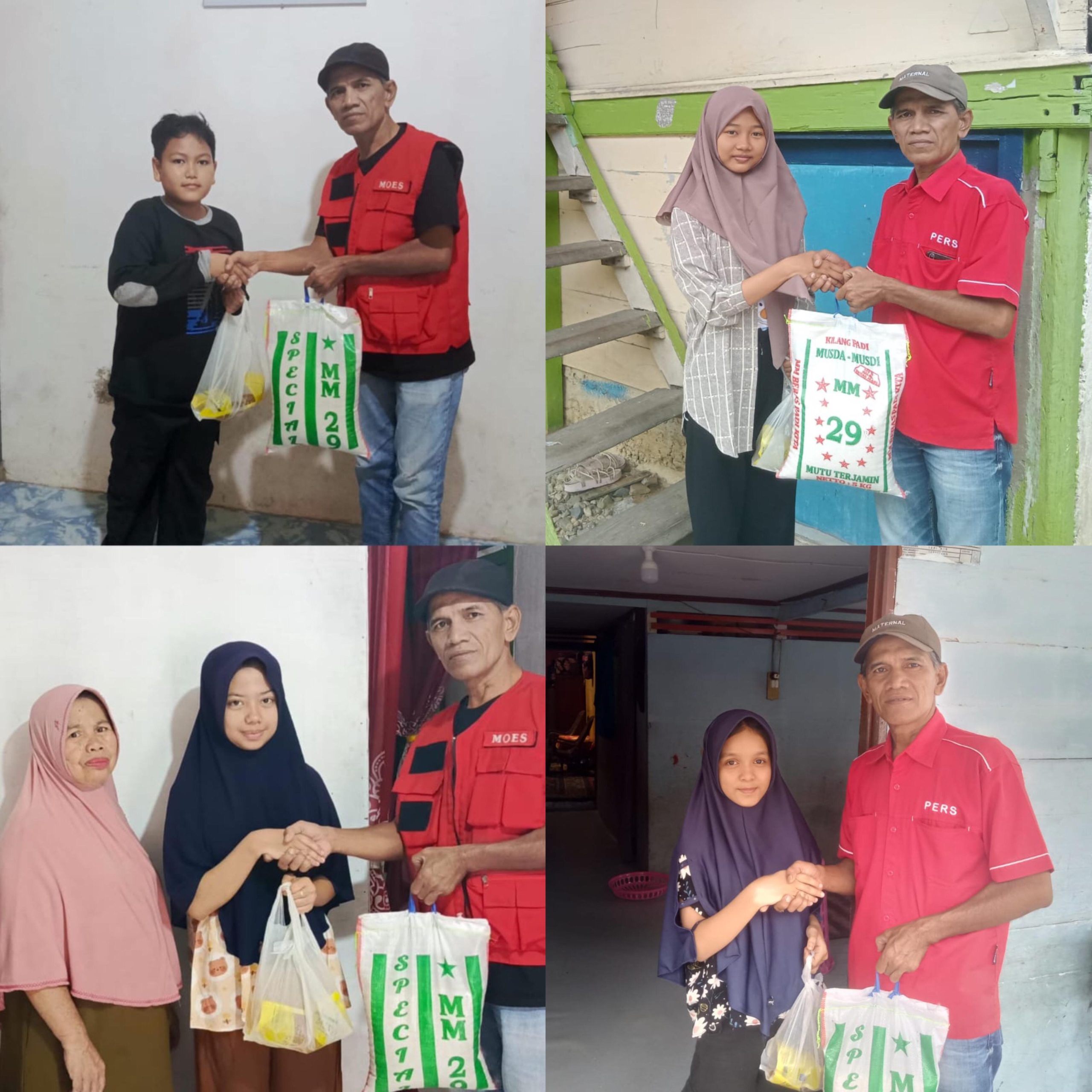 Hari Jadi ke-2, Media Naeem Salurkan Bantuan Sosial