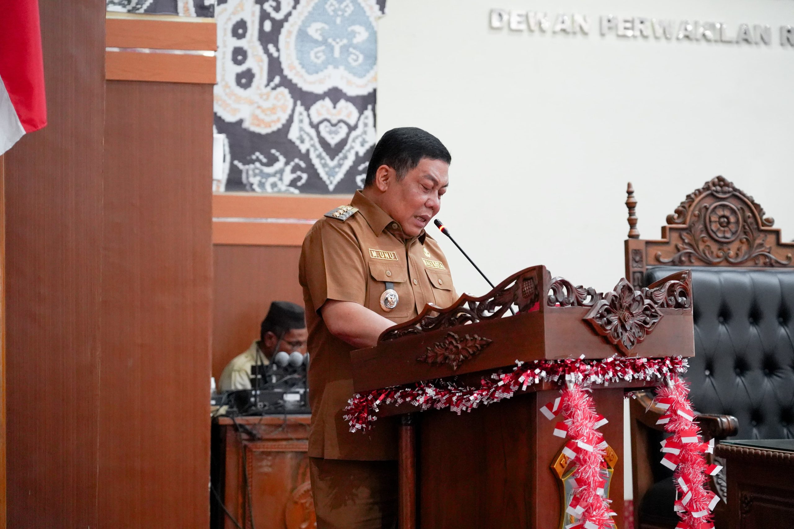 Pj Wali Kota Pangkalpinang Hadiri Rapat Paripurna Ketiga Belas Masa Persidangan III Tahun 2025